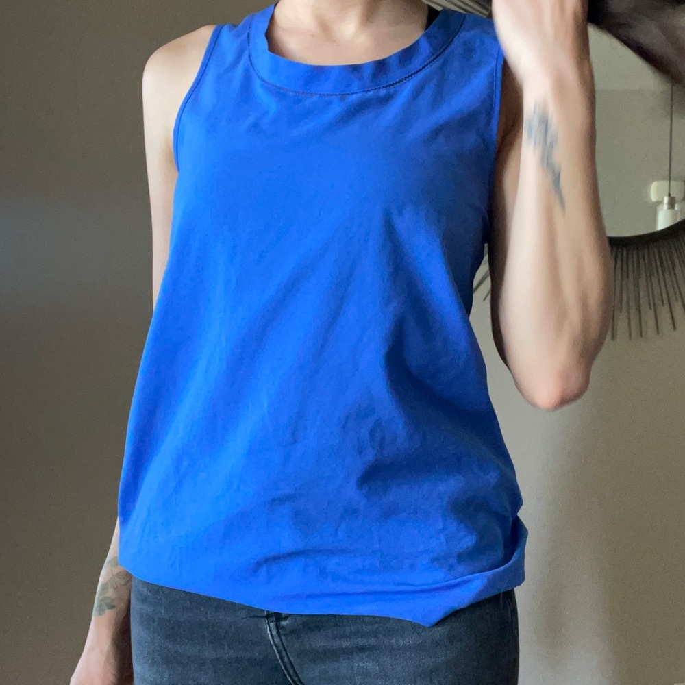 Robin Egg Blue French Connection Top